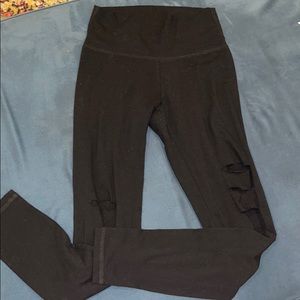 Like New Ripped Aerie Leggings